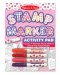 Melissa & Doug รุ่น 2421 ชุดปากกาหัวแสตมป์ สีชมพู ส่งเสริมการมีสมาธิ ความคิดริเริ่มสร้างสรรค์ Stamp Marker Activity Set - Pink